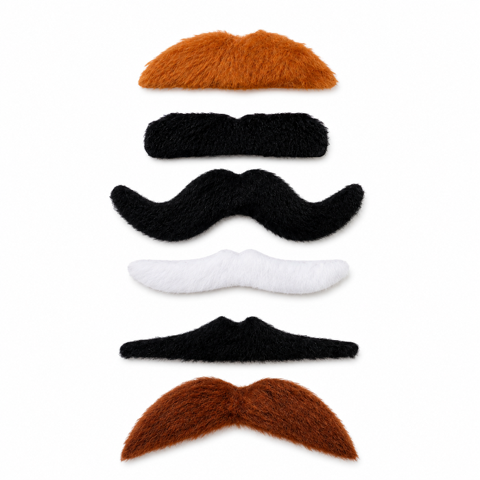snorren-naturel-meerkleurig-6-stuks