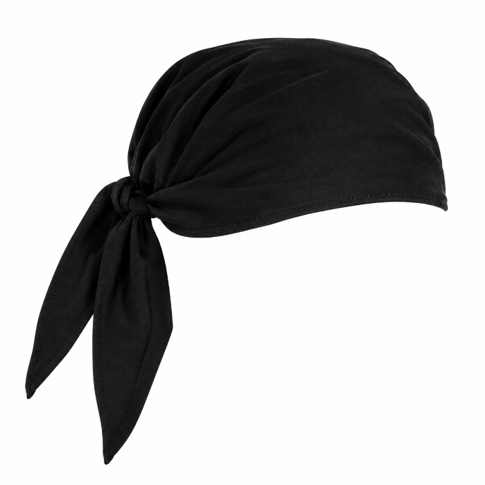 Bandana piraat zwart