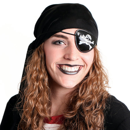 Bandana piraat zwart