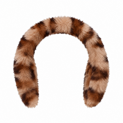 Diadeem fluffy luipaard