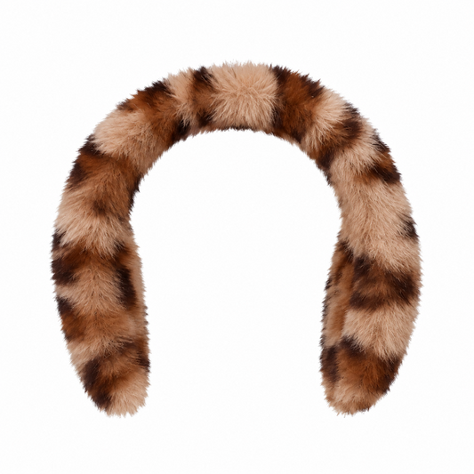 Diadeem fluffy luipaard