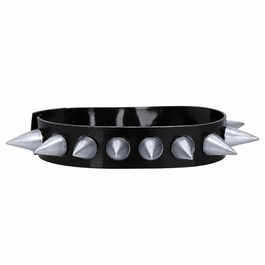 Ketting biker spikes zwart