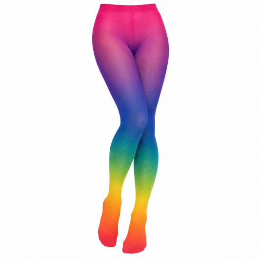 Panty regenboog one size