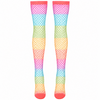 Kousen net regenboog - One size