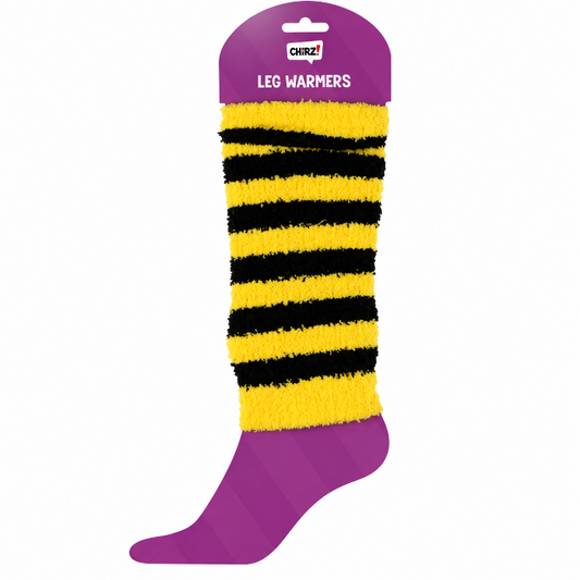 Beenwarmers geel/zwart