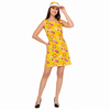 kostuum-jurk-en-cap-hippie-meerkleurig-maat-l-xl