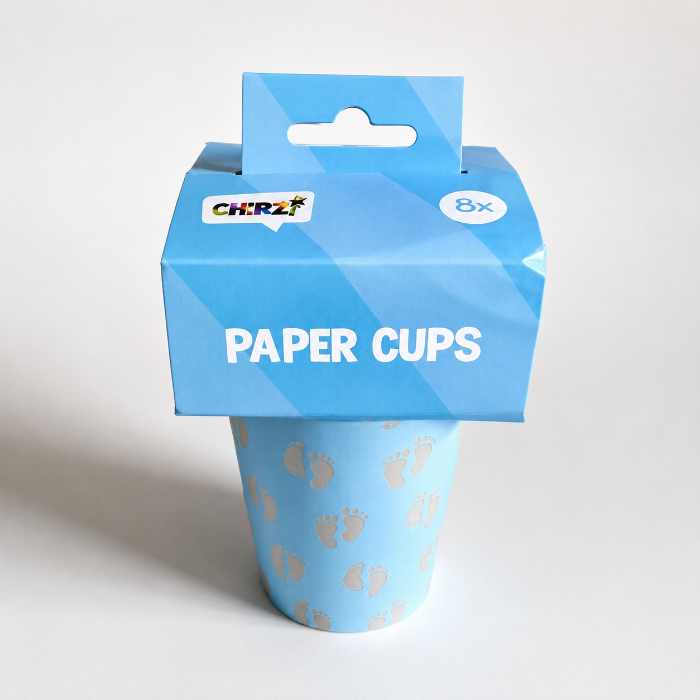 papieren-bekers-baby-boy-250ml-8stuks