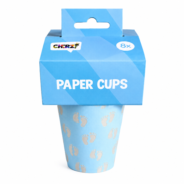 papieren-bekers-baby-boy-250ml-8stuks