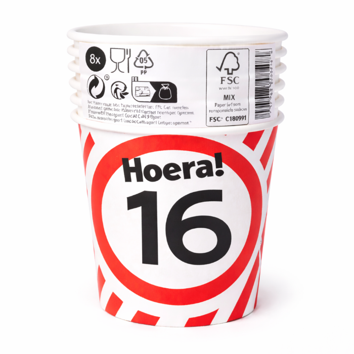 papieren-bekers-16-jaar-verkeersbord-250ml-8st