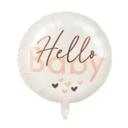 folieballon-geboorte-baby-bruin-45cm