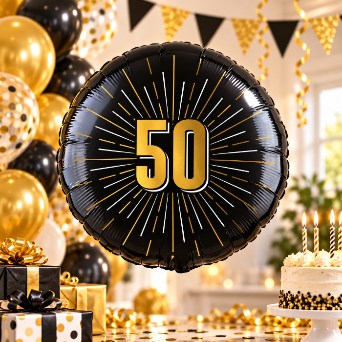 folieballon-50-jaar-zwart-goud-35cm