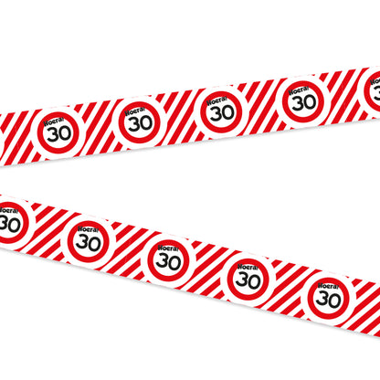 afzetlint-30-jaar-rood-wit-10m