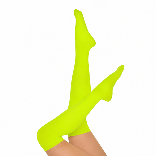 kousen-neon-geel-one-size