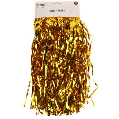 Rokje - glitter - folie - goud - one size