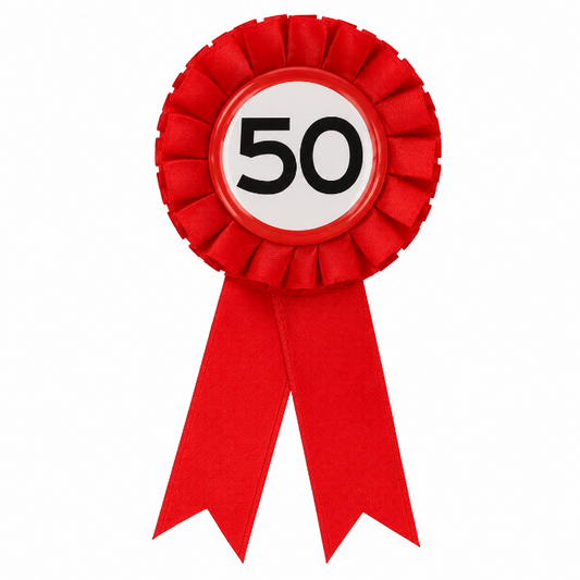 rozet-50-jaar-rood-wit