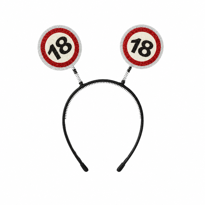 diadeem-18-jaar-verkeersbord