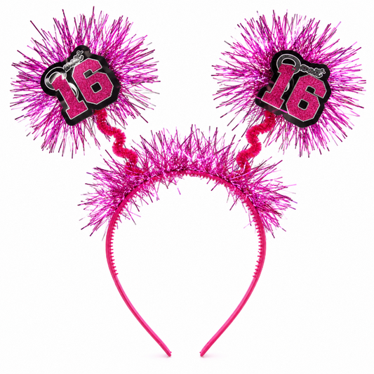 Diadeem Sweet 16 roze