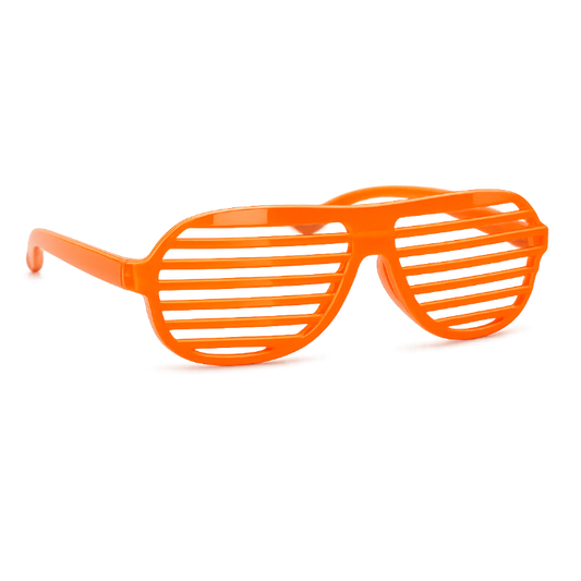 partybril-shutter-oranje