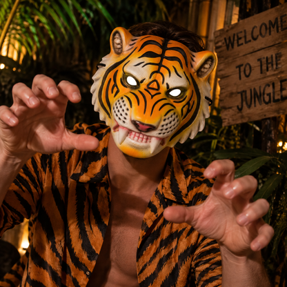 Masker tijger gezichtsbedekkend