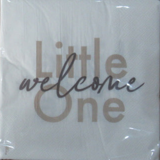 servetten-welcome-little-one-20-stuks