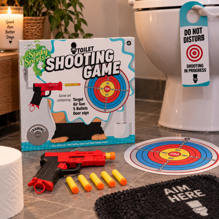 Spel toilet darten