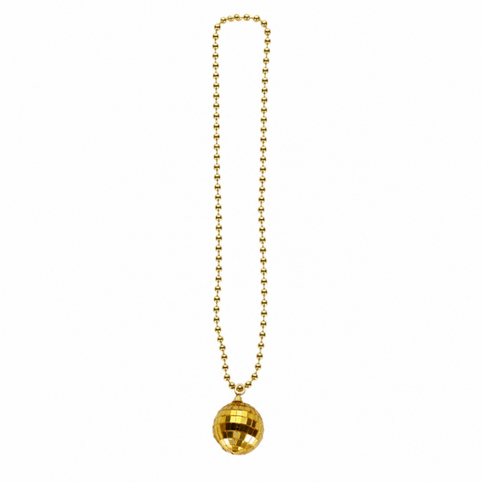 ketting-kralen-discobal-goud-1