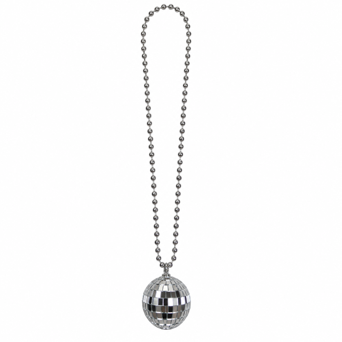 Ketting discobal zilver