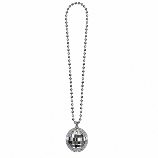 Ketting discobal zilver