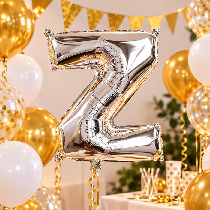 folieballon-letter-z-zilver