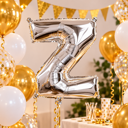 folieballon-letter-z-zilver