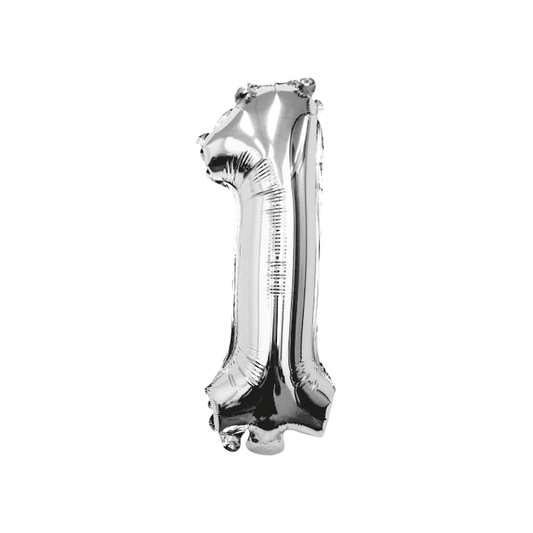 folieballon-cijfer-1-zilver-70cm