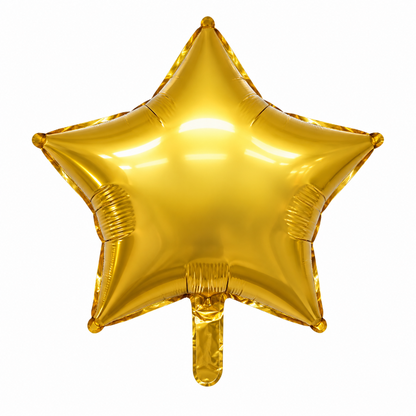 folieballon-ster-goud-35cm