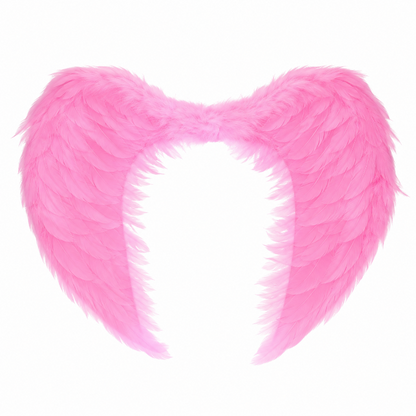 Engelenvleugels veren roze