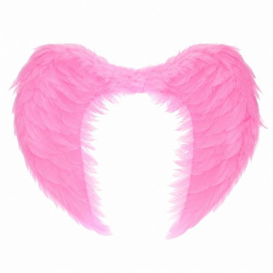 Engelenvleugels veren roze
