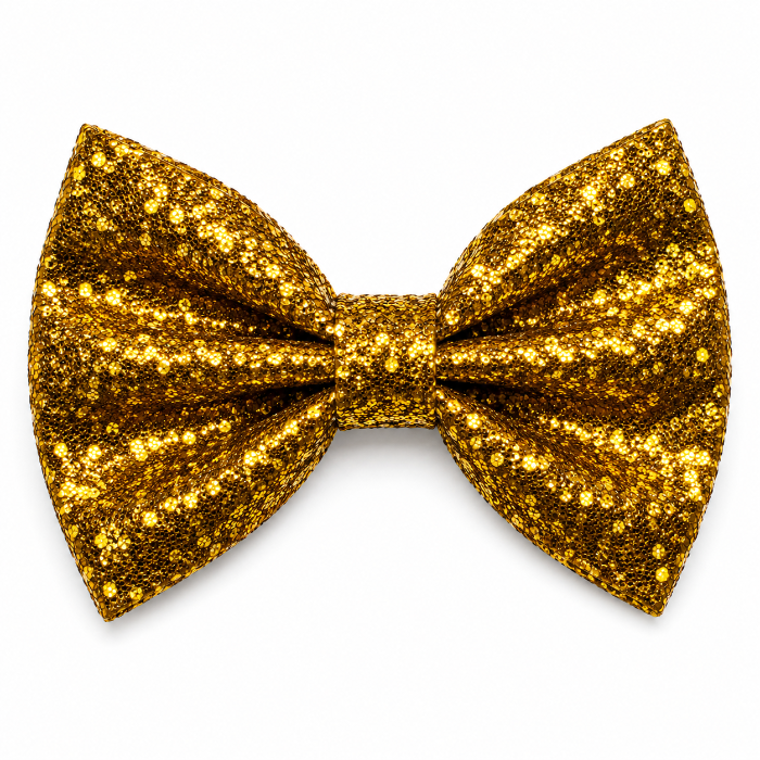 vlinderdas-glitter-goud