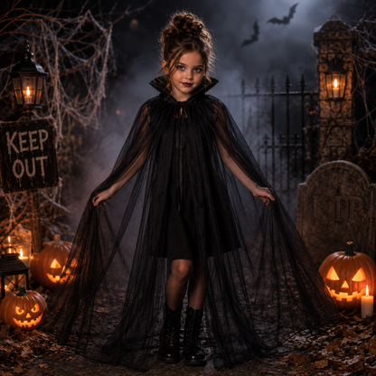 cape-halloween-zwart-kindermaat