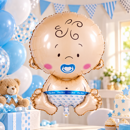 folieballon-babyshower-baby-blauw-jongen-63cm