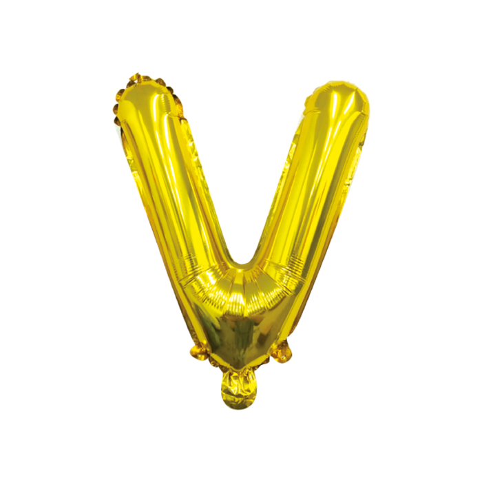 folieballon-letter-v-goud