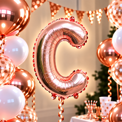 folieballon-letter-c-rose