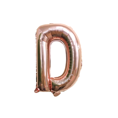 folieballon-letter-d-rose