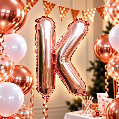 folieballon-letter-k-rose