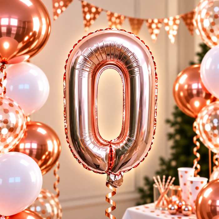 folieballon-letter-o-rose