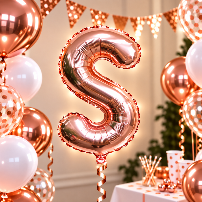 olieballon-letter-s-rose