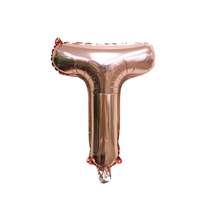 folieballon-letter-t-rose