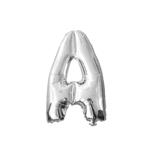 folieballon-letter-a-zilver