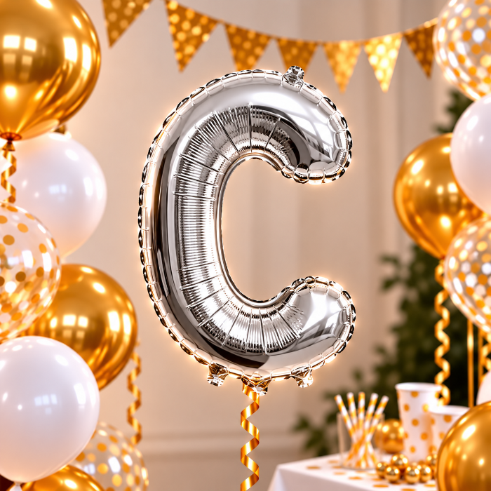 folieballon-letter-c-zilver