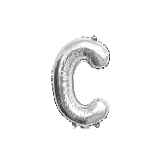 folieballon-letter-c-zilver