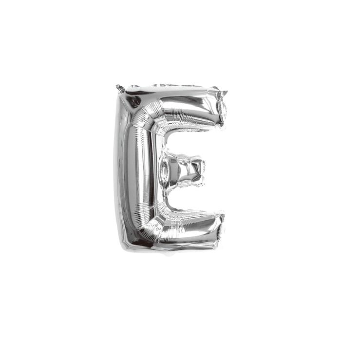 folieballon-letter-e-zilver