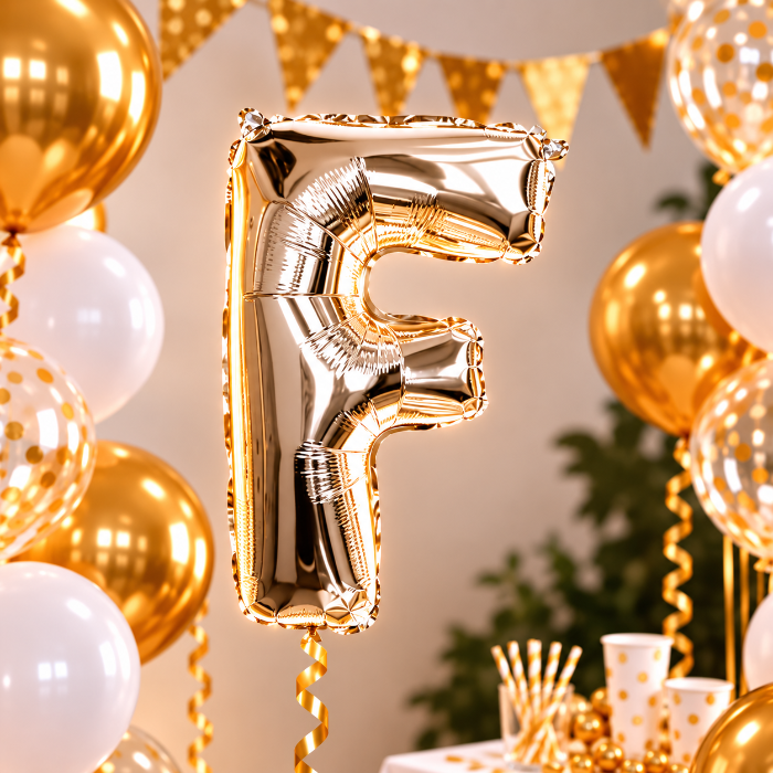 folieballon-letter-f-zilver