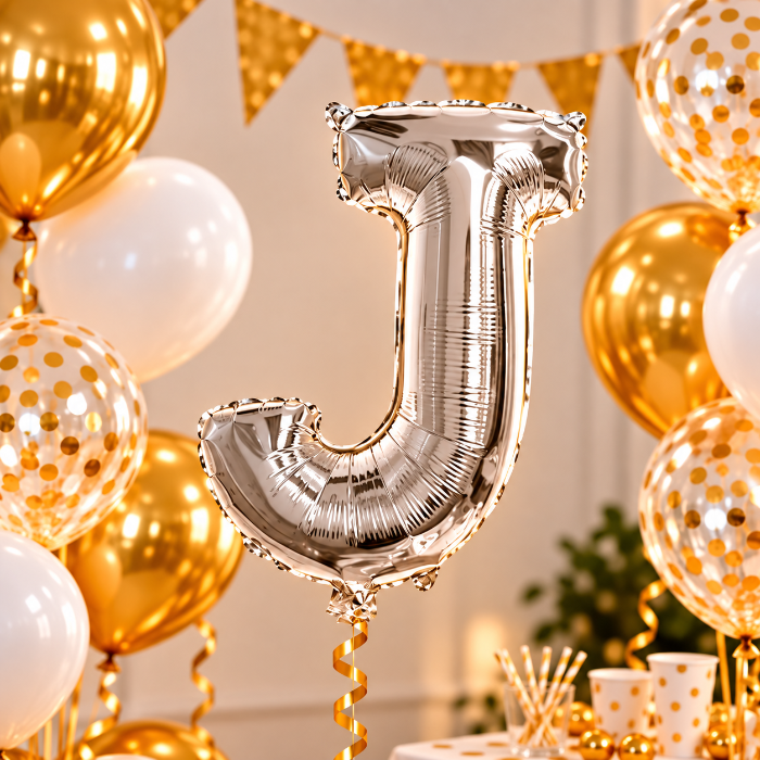 folieballon-letter-j-zilver